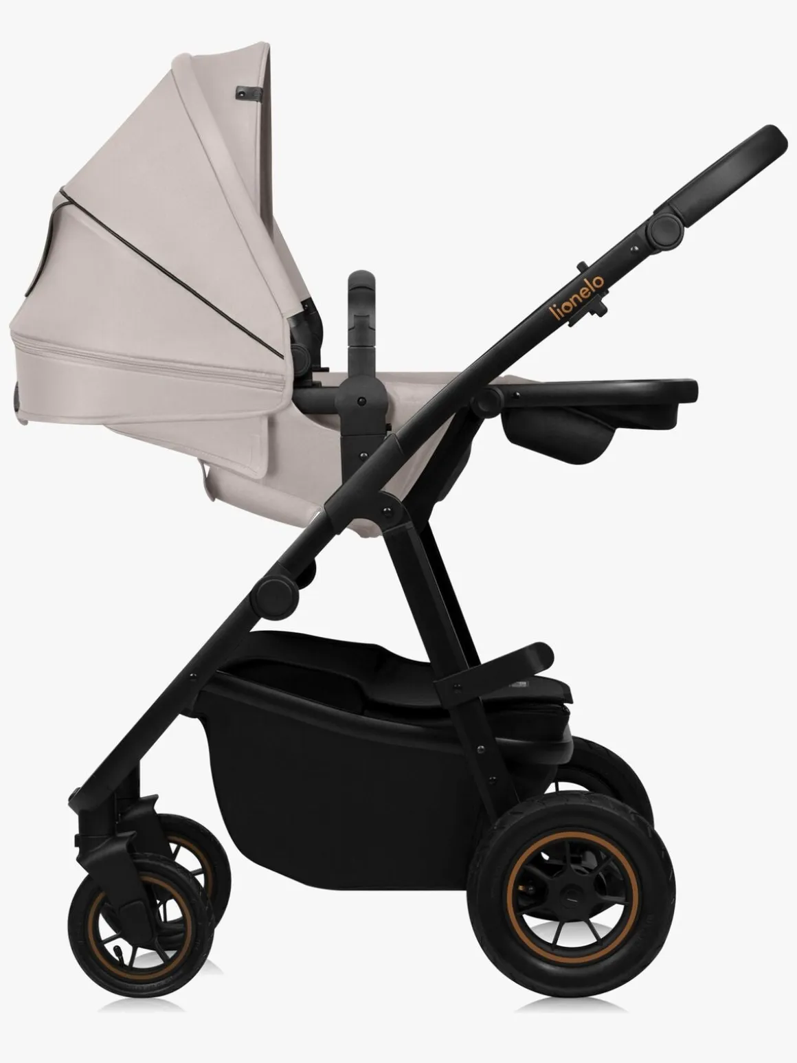 Lionelo Amber Plus 2-in-1 Duovogn, Beige Sand