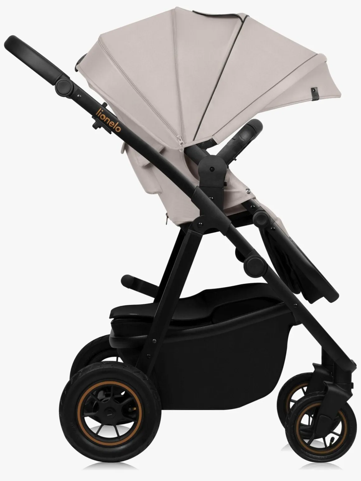 Lionelo Amber Plus 2-in-1 Duovogn, Beige Sand