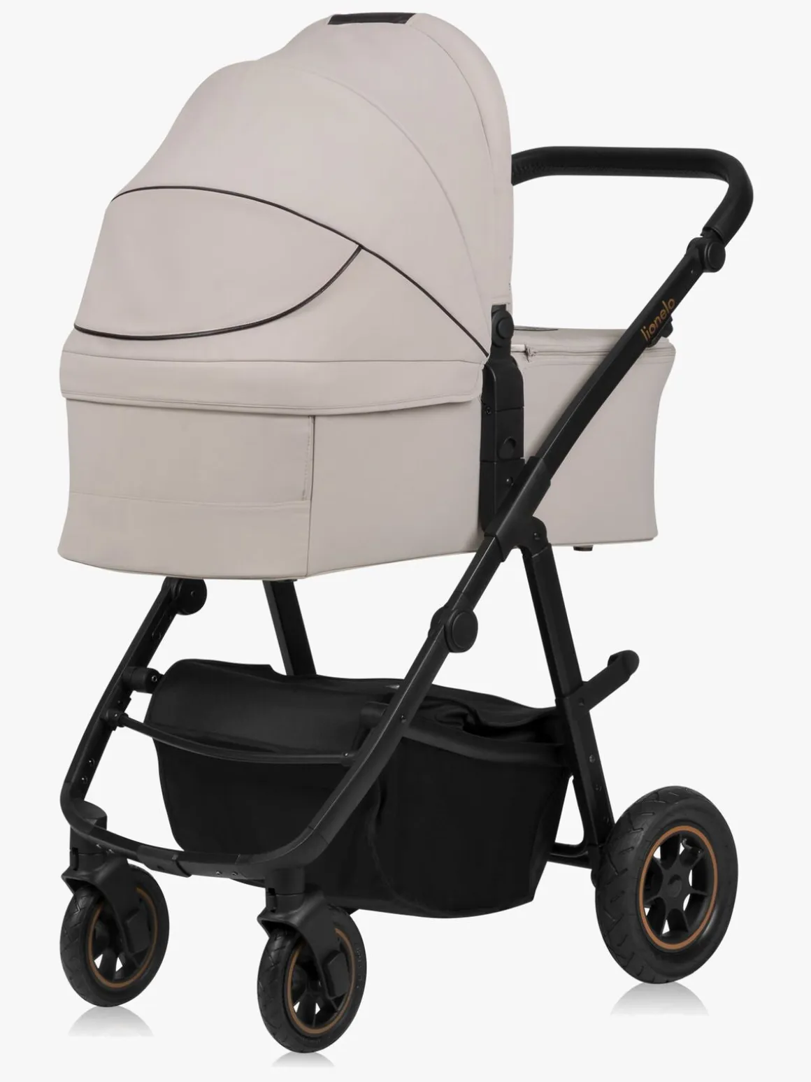 Lionelo Amber Plus 2-in-1 Duovogn, Beige Sand