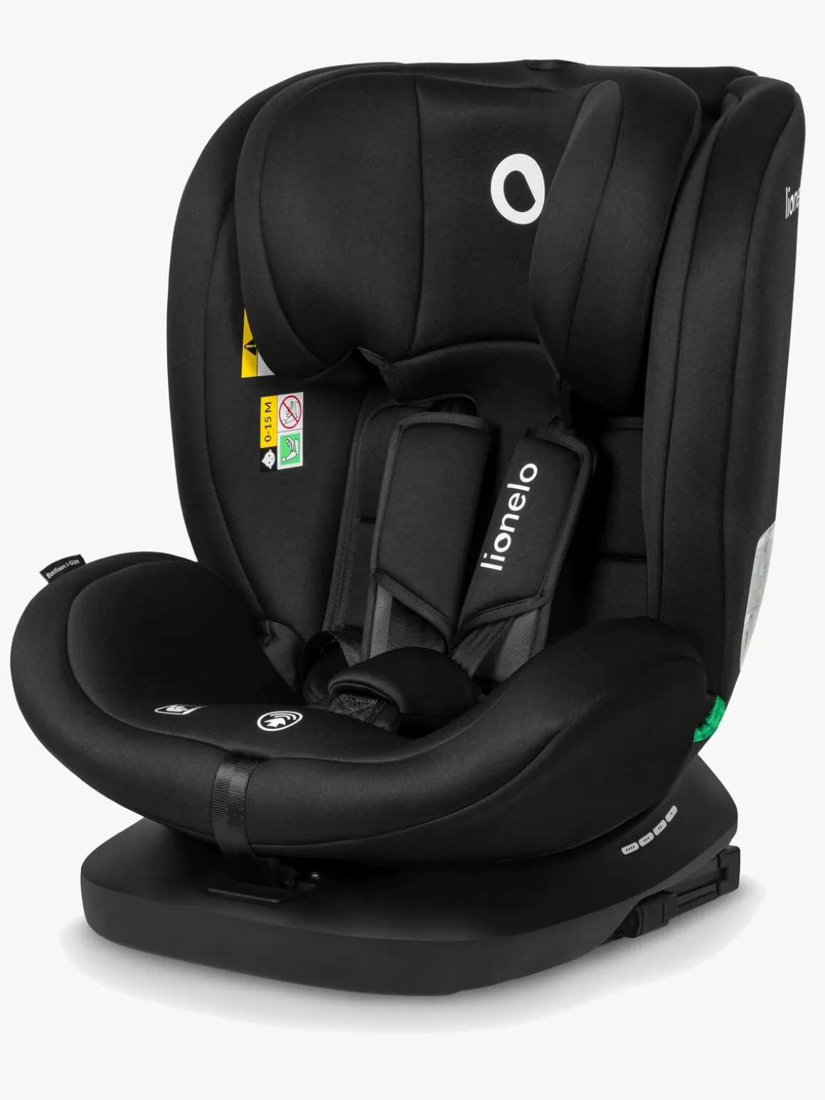 Lionelo BASTIAAN i-Size Autostol, Black Carbon