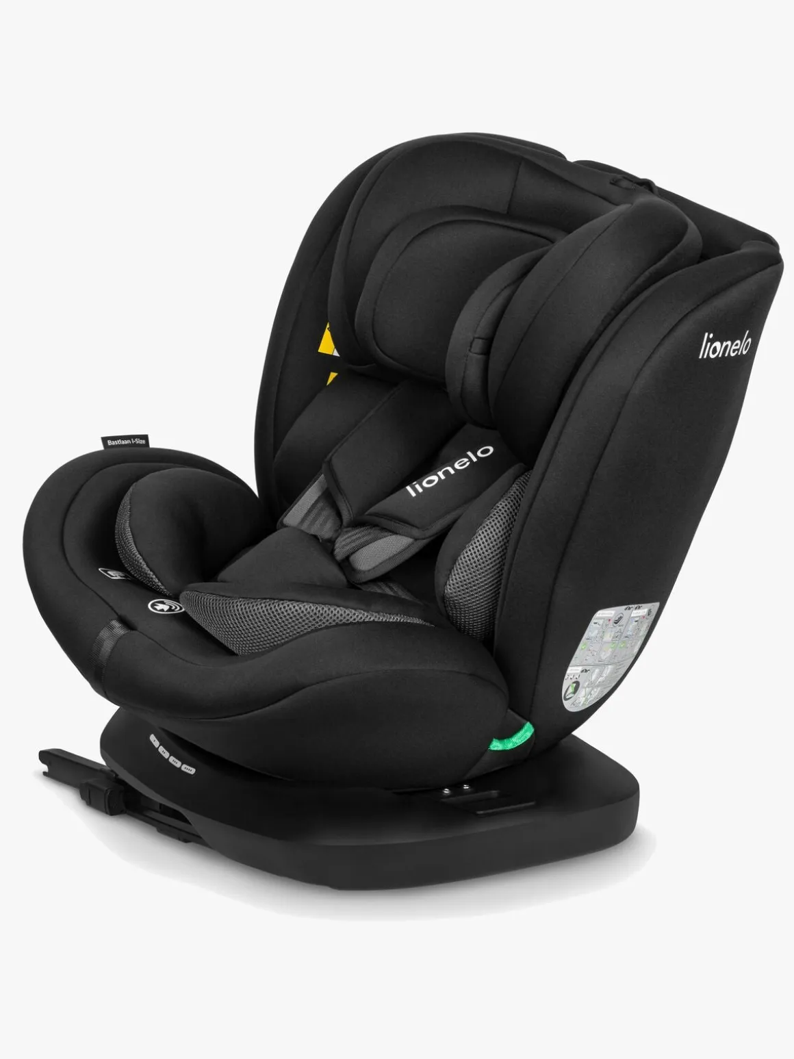 Lionelo BASTIAAN i-Size Autostol, Black Carbon