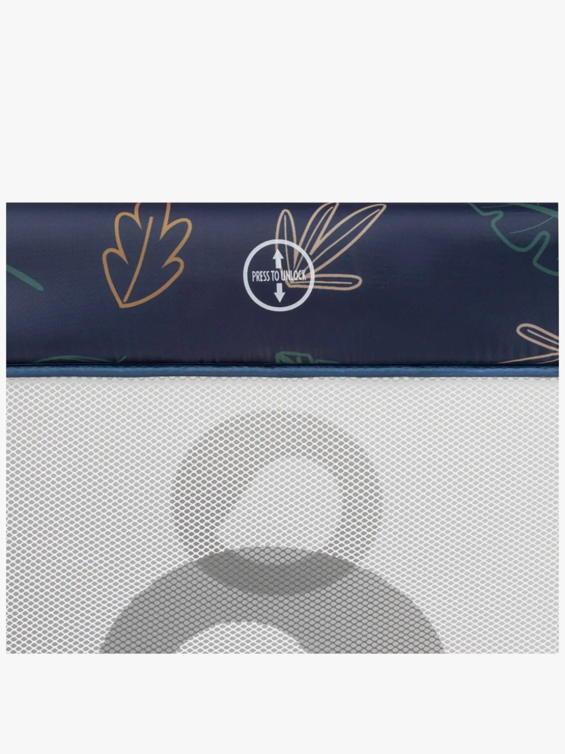 Lionelo BONNIE Kravlegård til Barn & Baby, Blue Navy
