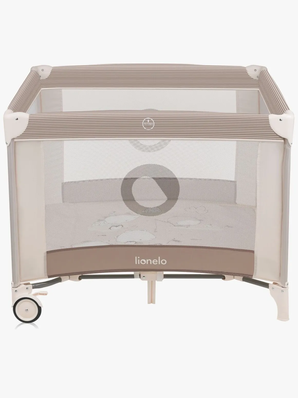 Lionelo BONNIE Kravlegård til Barn & Baby, Beige Sand