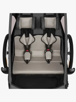 Lionelo Cama Cykelanhænger, Grey Graphite