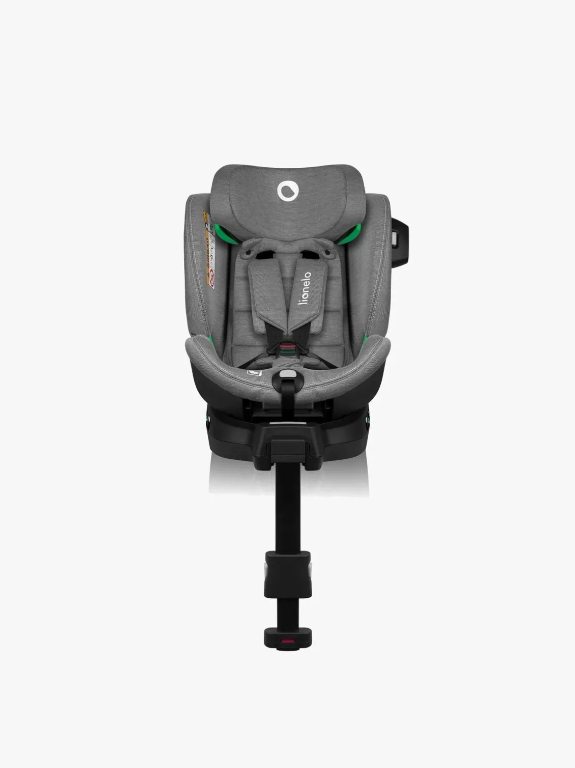Lionelo Harmony i-Size Autostol, Grey Concrete Bamboo