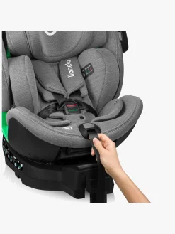 Lionelo Harmony i-Size Autostol, Grey Concrete Bamboo