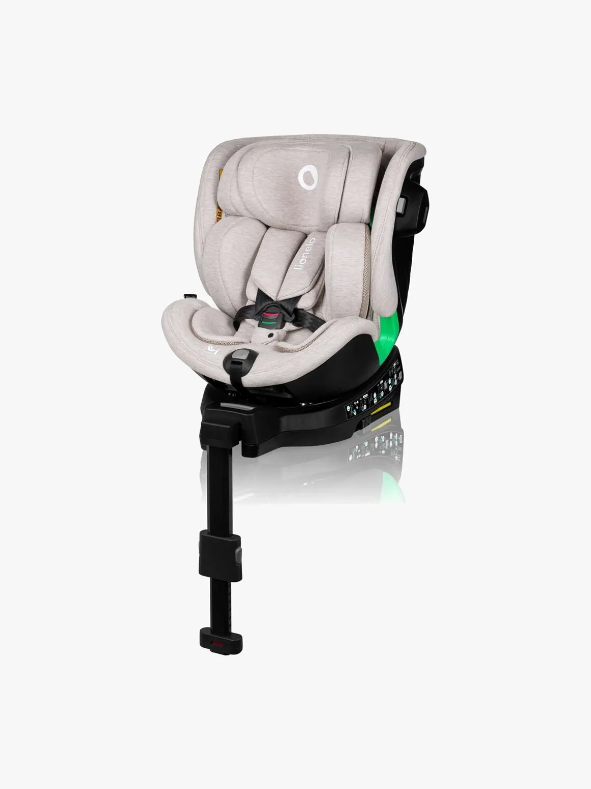 Lionelo Harmony i-Size Autostol, Beige Sand Bamboo