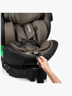 Lionelo Harmony i-Size Autostol, Green Olive Leather