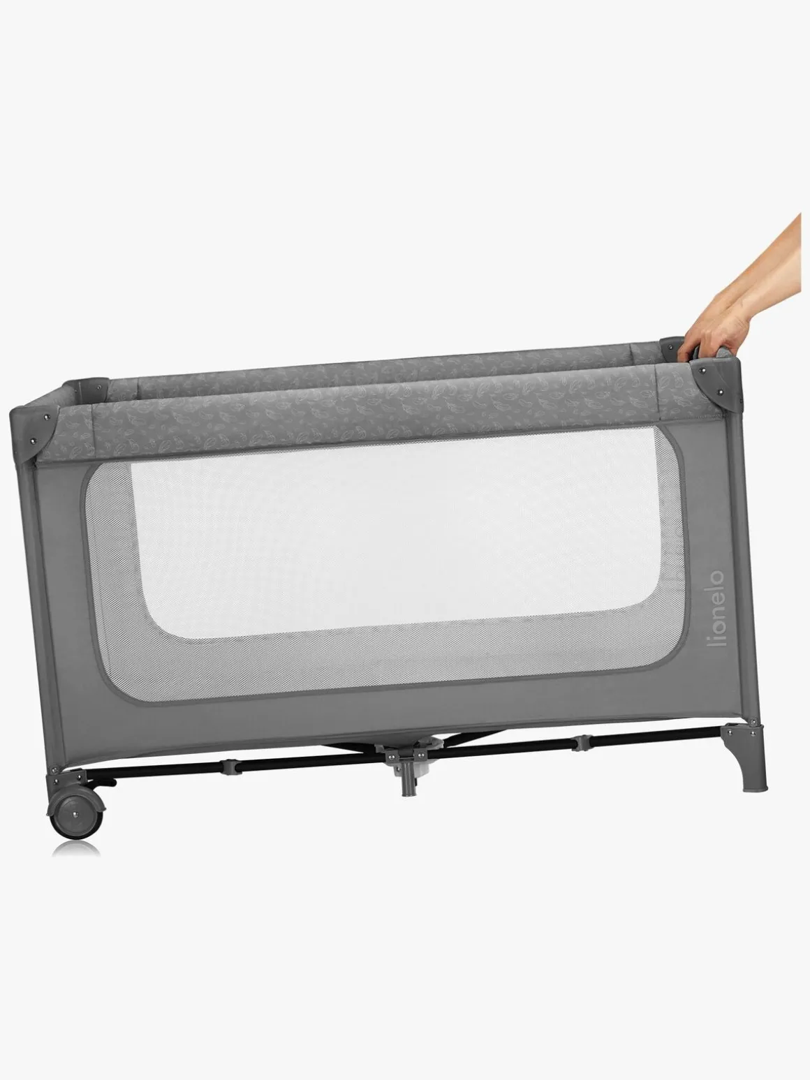 Lionelo JASMIN EASY FOLD Weekendseng, Grey Stone