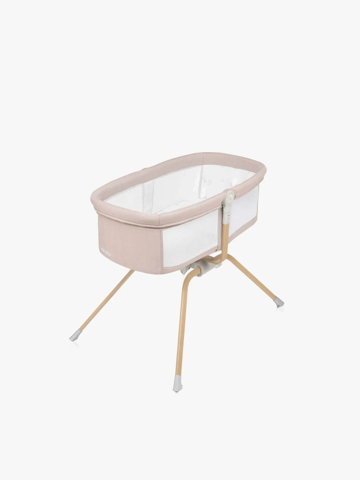 Lionelo Malin Evo Bedside Crib, Beige Natural