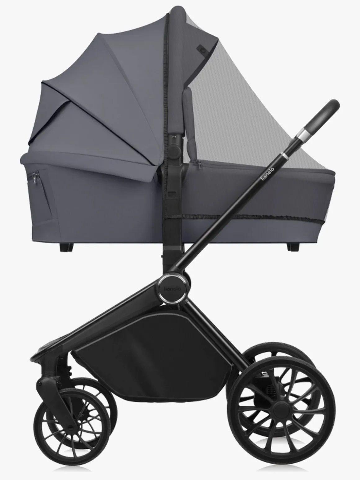 Lionelo MIKA Plus 2-in-1 Duovogn, Grey Stone