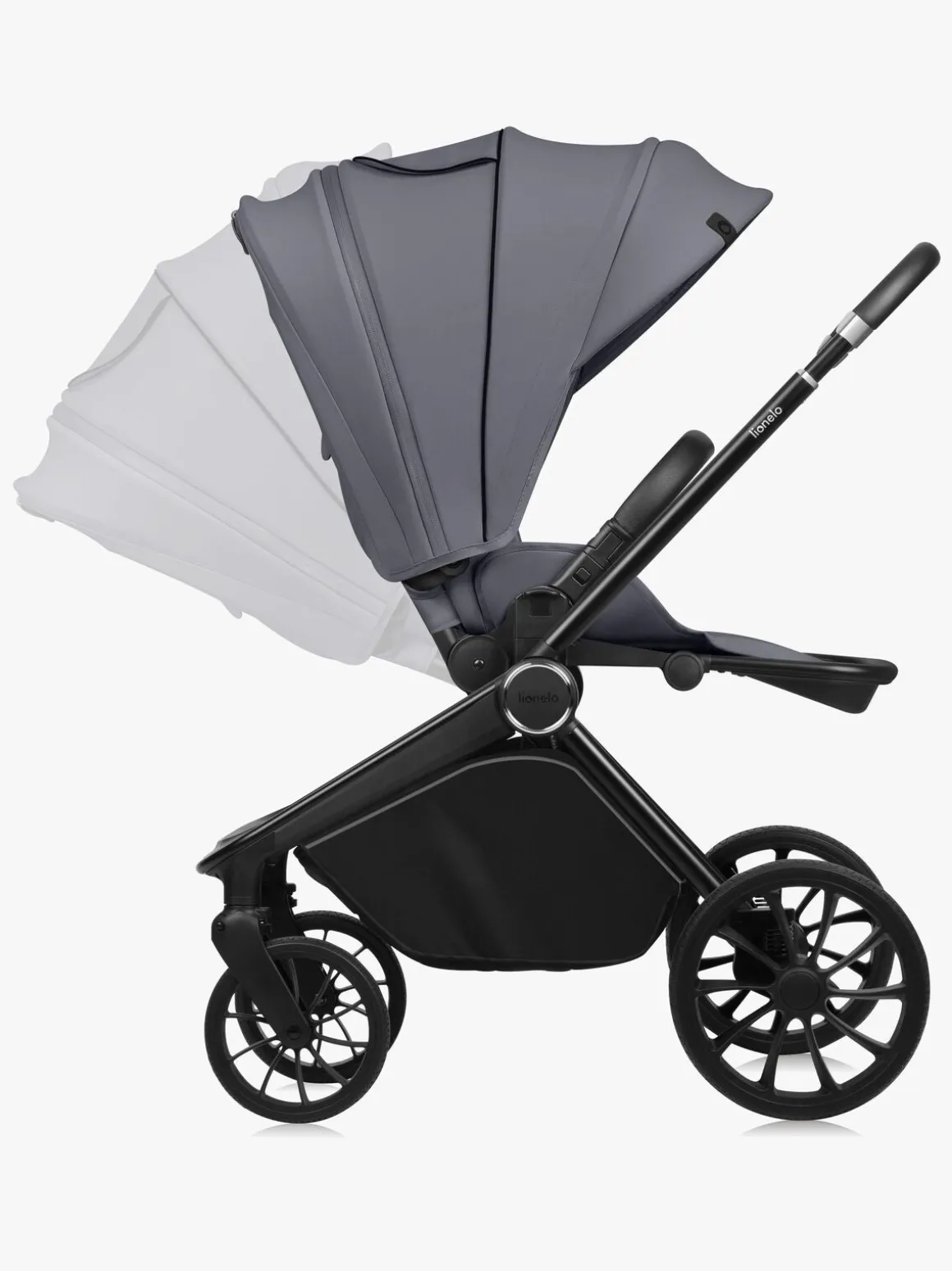 Lionelo MIKA Plus Klapvogn, Grey Stone