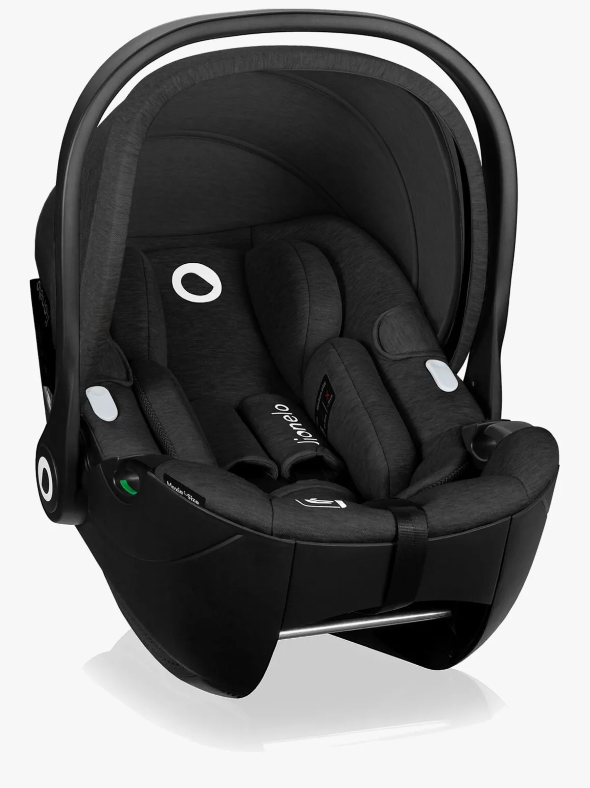 Lionelo Moxie i-Size Autostol Baby inkl. Base, Black