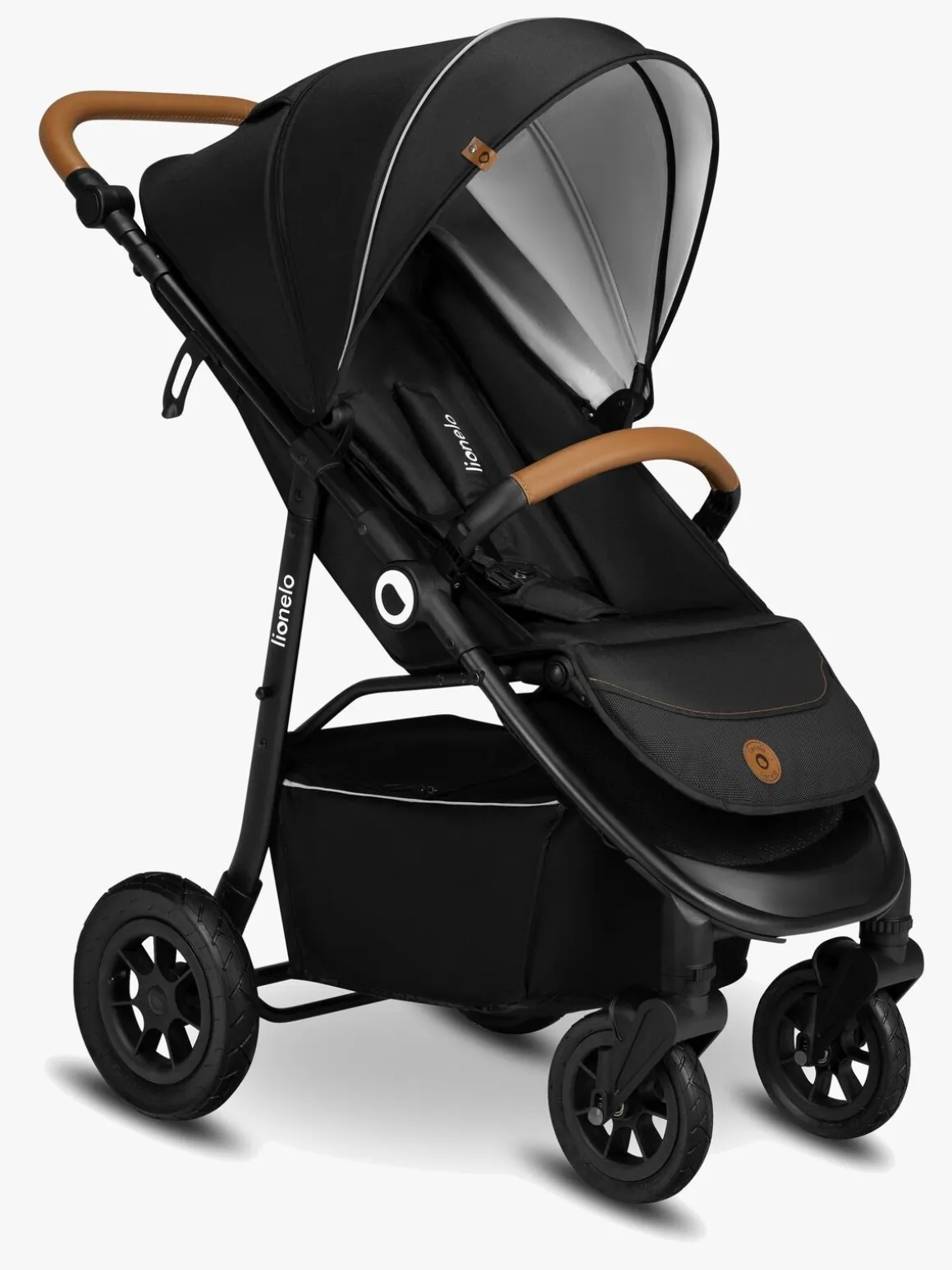 Lionelo NATT Klapvogn, Black Onyx