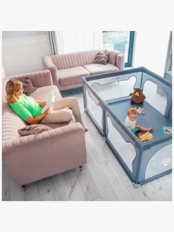 Lionelo WILLOW Kravlegård til Barn & Baby, Beige Sand