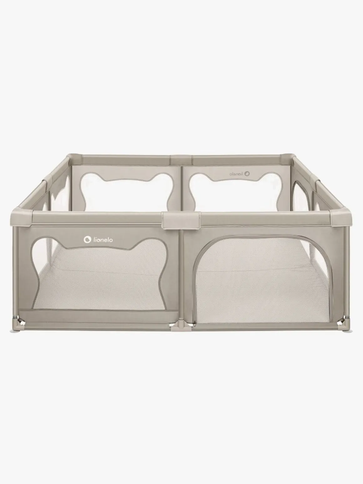 Lionelo WILLOW XL Kravlegård til Barn & Baby, Beige Sand