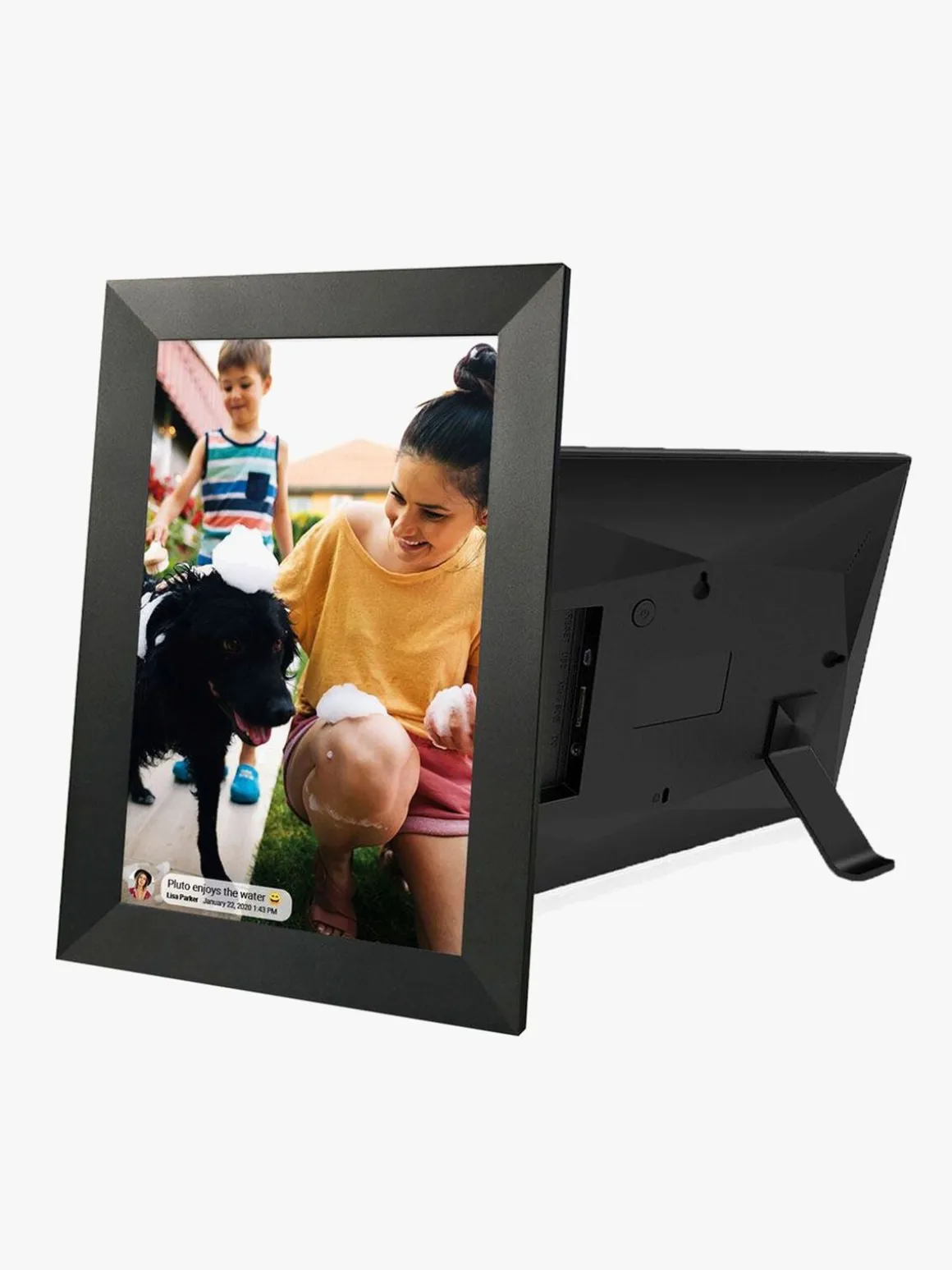Lippa Frameo Digital Fotoramme 10", Sort