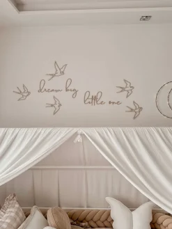 lis wycina Dream Big Little One 3 Vægdekoration Svaler