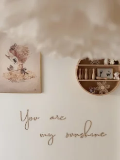 lis wycina You Are My Sunshine Vægdekoration