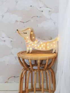 Little Lights Lampe Hundehvalp, Strawberry Cream