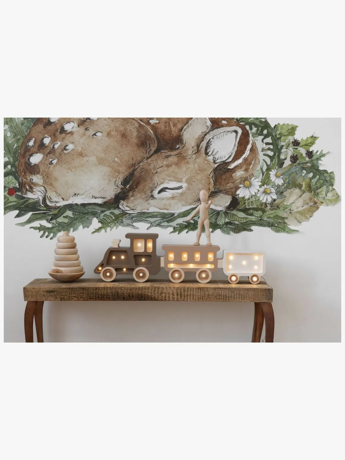 Little Lights Lampe Tog, Coffee Cream