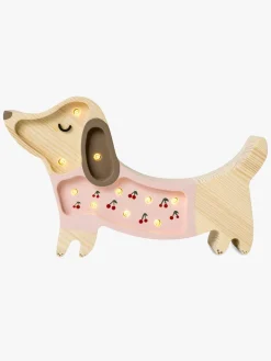 Little Lights Mini Lampe Hundehvalp, Pink