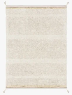 Lorena Canals Vaskbart Gulvtæppe 90x130 Bloom, Natural
