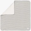 Lässig Interlock Tæppe 80x80, Striped grey