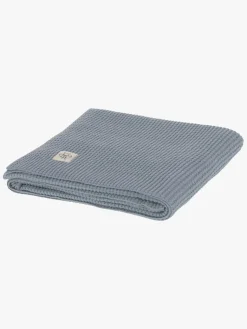 Lässig Strikket Tæppe 80x100, Blue