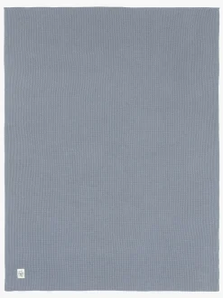 Lässig Strikket Tæppe 80x100, Blue