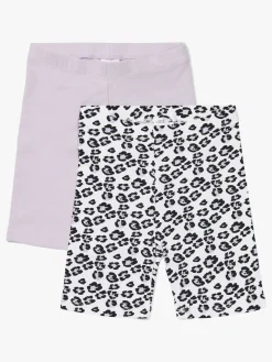 Luca & Lola Agnese Cykelbukser 2-Pak, Purple/White