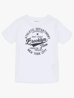 Luca & Lola Paulo T-Shirt 2-pak, White/Navy
