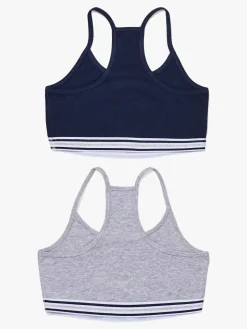 Luca & Lola Sophia Top 2-pak, Grey/Navy