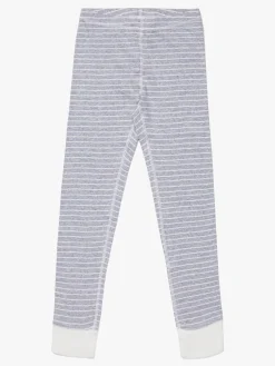 Luca & Lola Toto Lange Underbukser 2-pak, Grey/Stripes