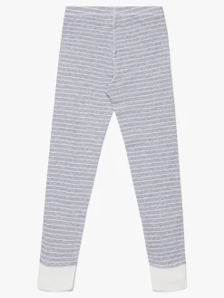 Luca & Lola Toto Lange Underbukser 2-pak, Grey/Stripes