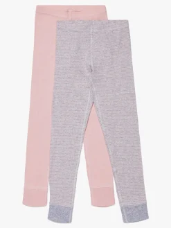 Luca & Lola Toto Lange Underbukser 2-pak, Pink/Stripes
