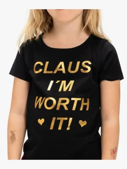Luca & Lola T-shirt Worth It, Black