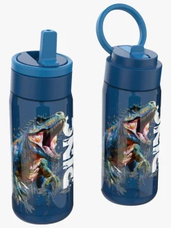 LunchBuddies T-Rex Drikkedunk 600 ml, Blue