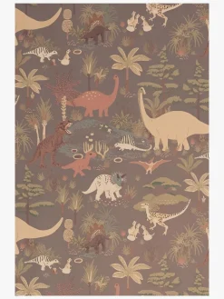 Majvillan Tapet Dinosaur Vibes, Evening Grey