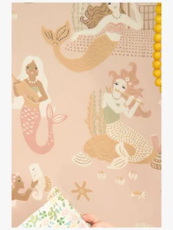 Majvillan Tapet Mermaid Reef, Sweet Pink