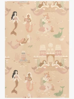 Majvillan Tapet Mermaid Reef, Sandy Beige