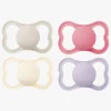 MAM Air Silikone Sutter 16-36m 4-pak, Pink/Neutral