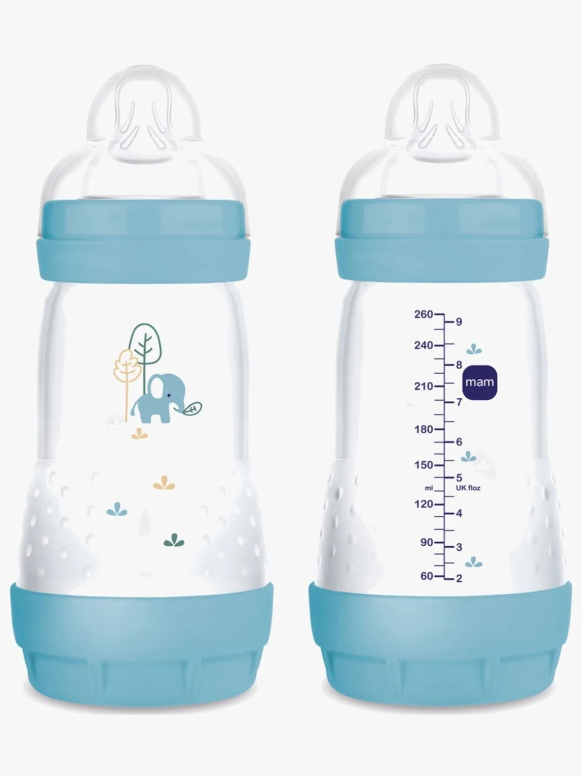 MAM Easy Start Sutteflaske Anti-kolik 260 ml, Blå