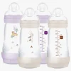 MAM Easy Start Sutteflaske Anti-kolik 260 ml 2-pak, Pink/Neutral