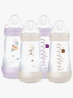 MAM Easy Start Sutteflaske Anti-kolik 260 ml 2-pak, Pink/Neutral
