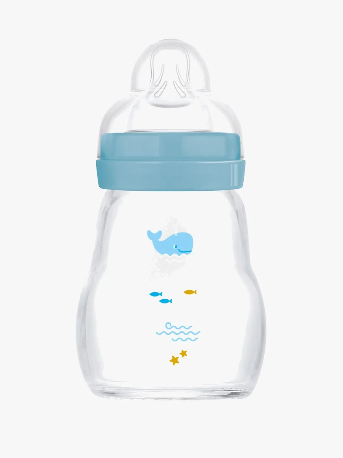 MAM Feel Good Sutteflaske Glas 170 ml, Mix