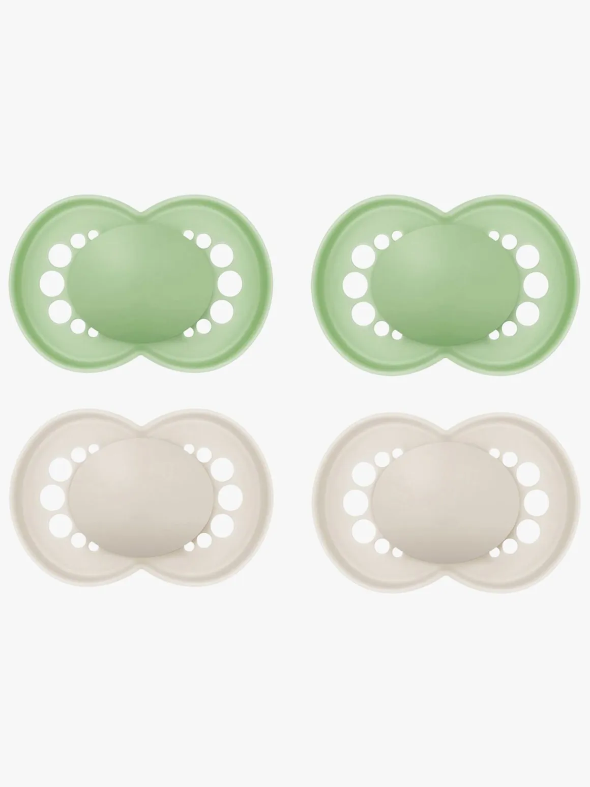 MAM Original Naturgummi Sutter 6-16m & 16-36m 4-pak, Neutral