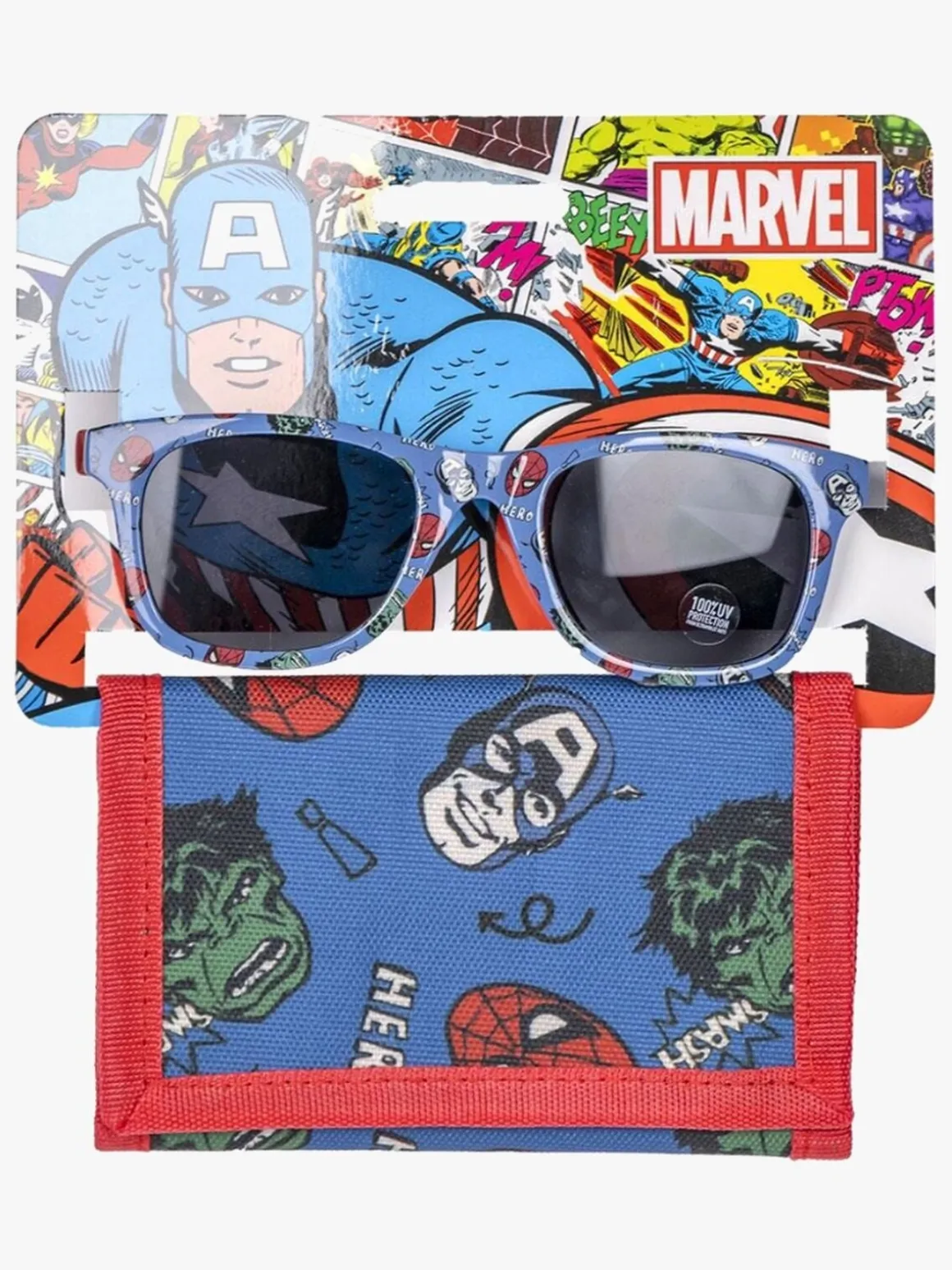 Marvel Avengers Solbriller & Tegnebog