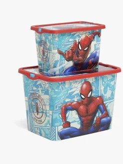 Marvel Spider-Man Opbevaringskasse Sæt 7l & 23l