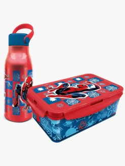 Marvel Spiderman Madkasse og Flaske, Red
